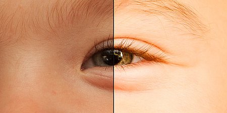 aptimize an eye with Lightroom 4