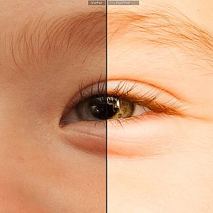 aptimize an eye with Lightroom 4