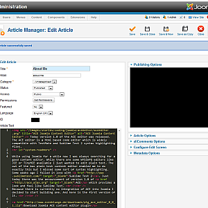 ACE Joomla Content Editor