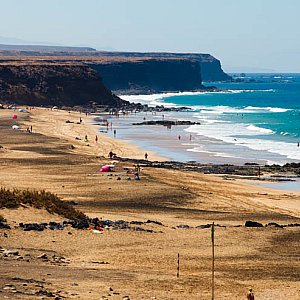 A beach on Fuerteventura