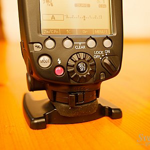 Canon 600EX RT Control Panel