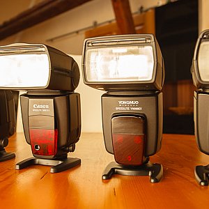 A Bunch of Speedlites