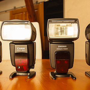 A Bunch of Speedlites