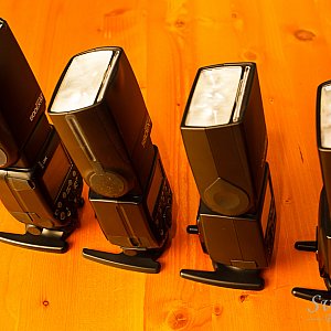 A Bunch of Speedlites
