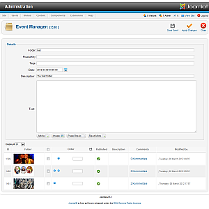 Joomla Gallery Component - Eventgallery