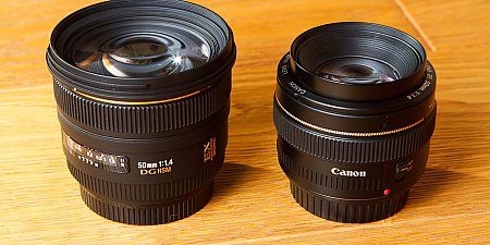 Sigma 50mm 1.4 vs. Canon 50mm 1.4