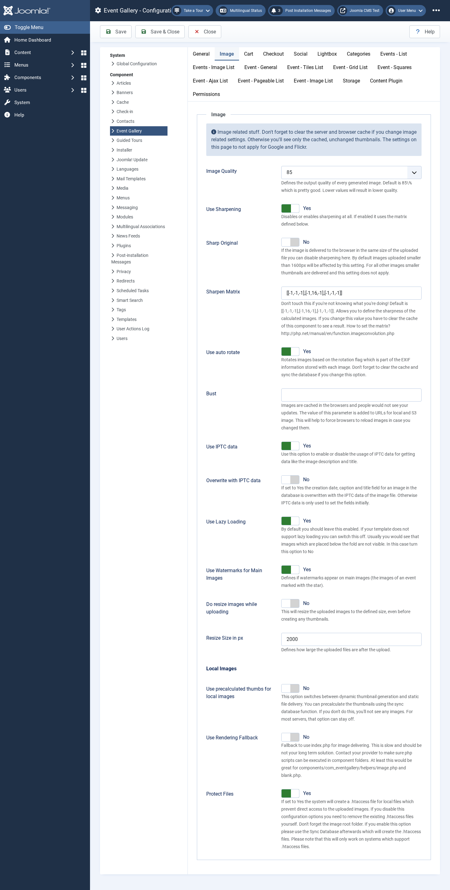 backend configuration image