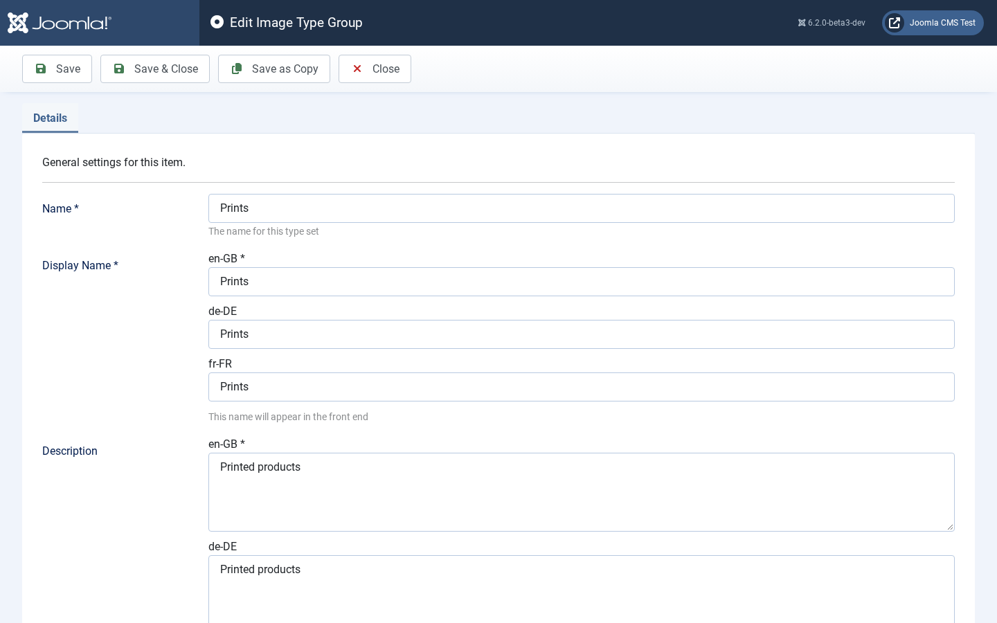 backend imagetypegroup